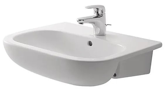 Duravit 339550000 - Umywalka wpuszczana D-CODE 55x44 cm ceramika/biały połysk