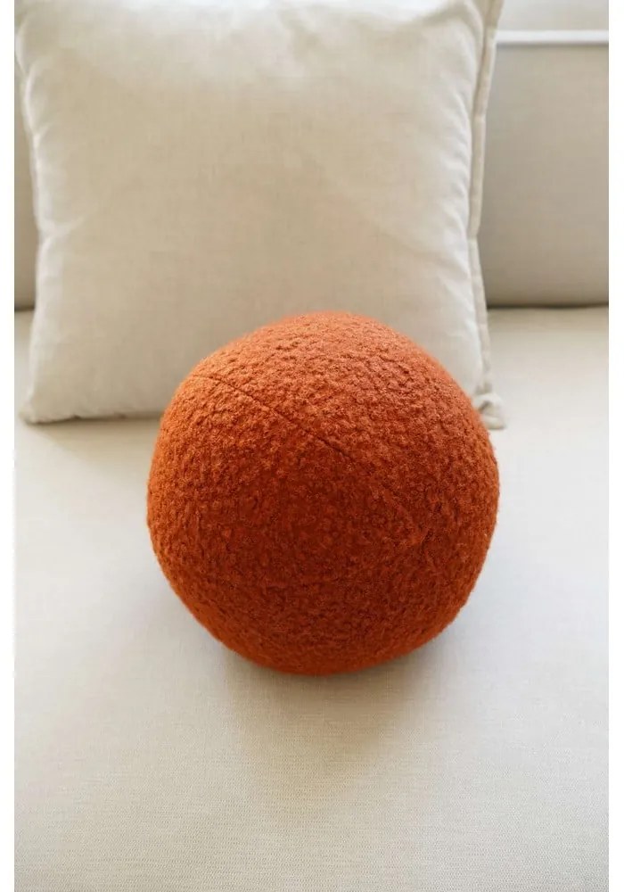 Poduszka dekoracyjna z materiału bouclé ø 20 cm Top – Mioli Decor