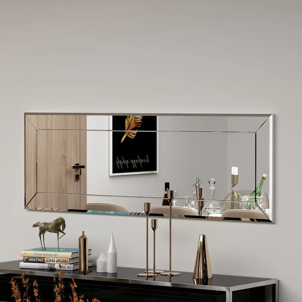 Lustro Nady White 40 x 120 cm