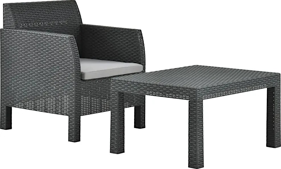 Dwuczęściowy, elegancki zestaw ogrodowy N5-D28