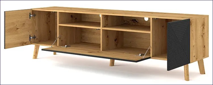 Stojąca długa szafka rtv F0-M15