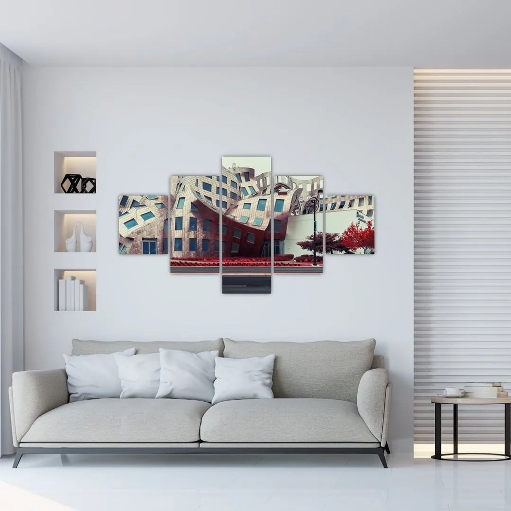 Obraz - budynek architektoniczny (125x70 cm)