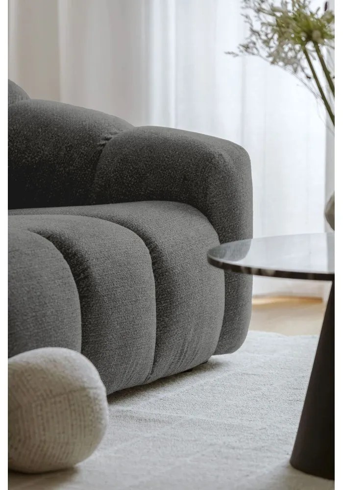 Szary narożnik (prawostronny/w kształcie litery L) Shell – Miuform