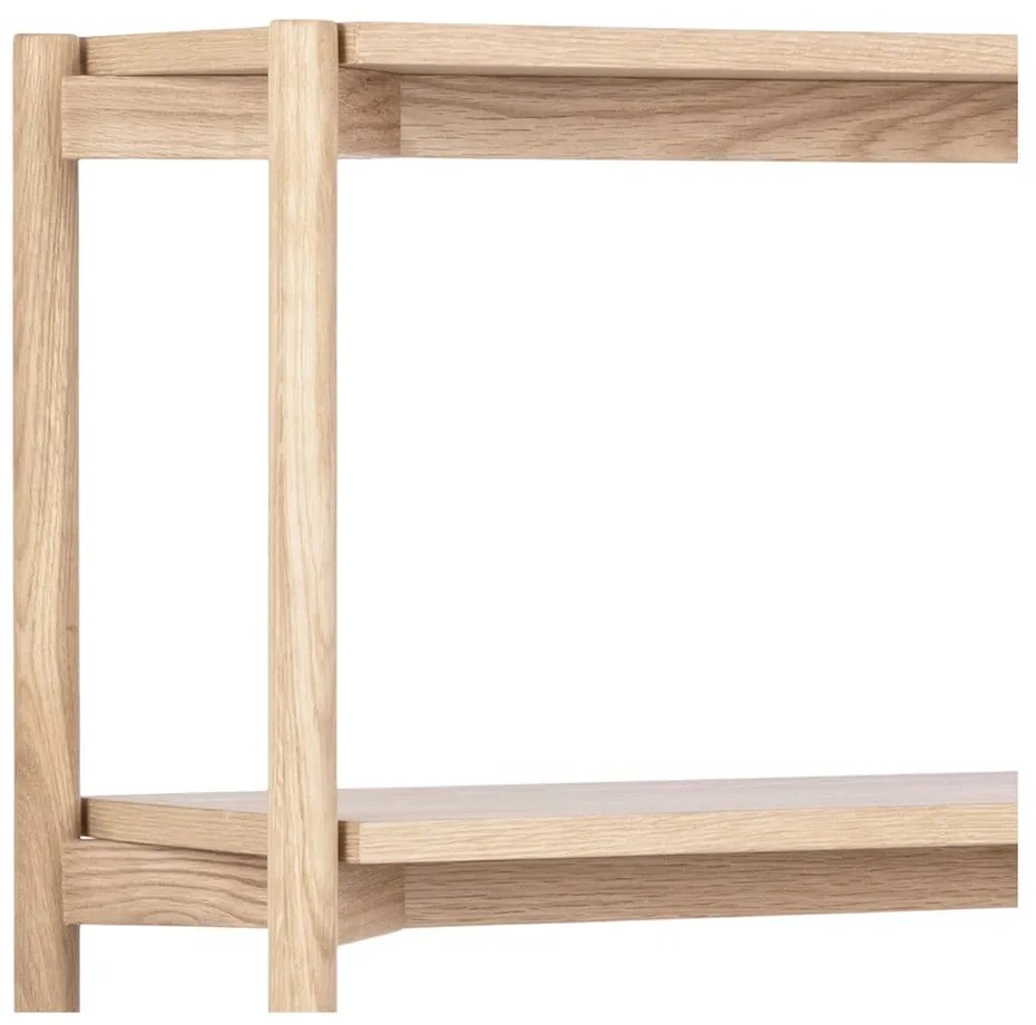 Regał w dekorze dębu w naturalnym kolorze 86x160x30 cm Braidwood – Actona