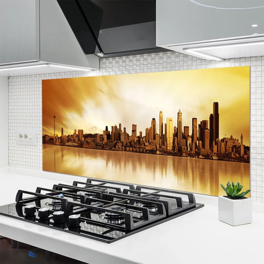 Szkło nad Blatem Perspektywa Nowoczesnej Ulicy