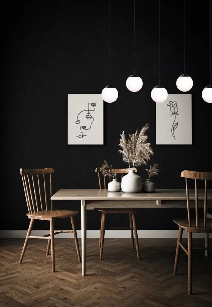 Nad stół lampa z regulacją zwisów W7-N86