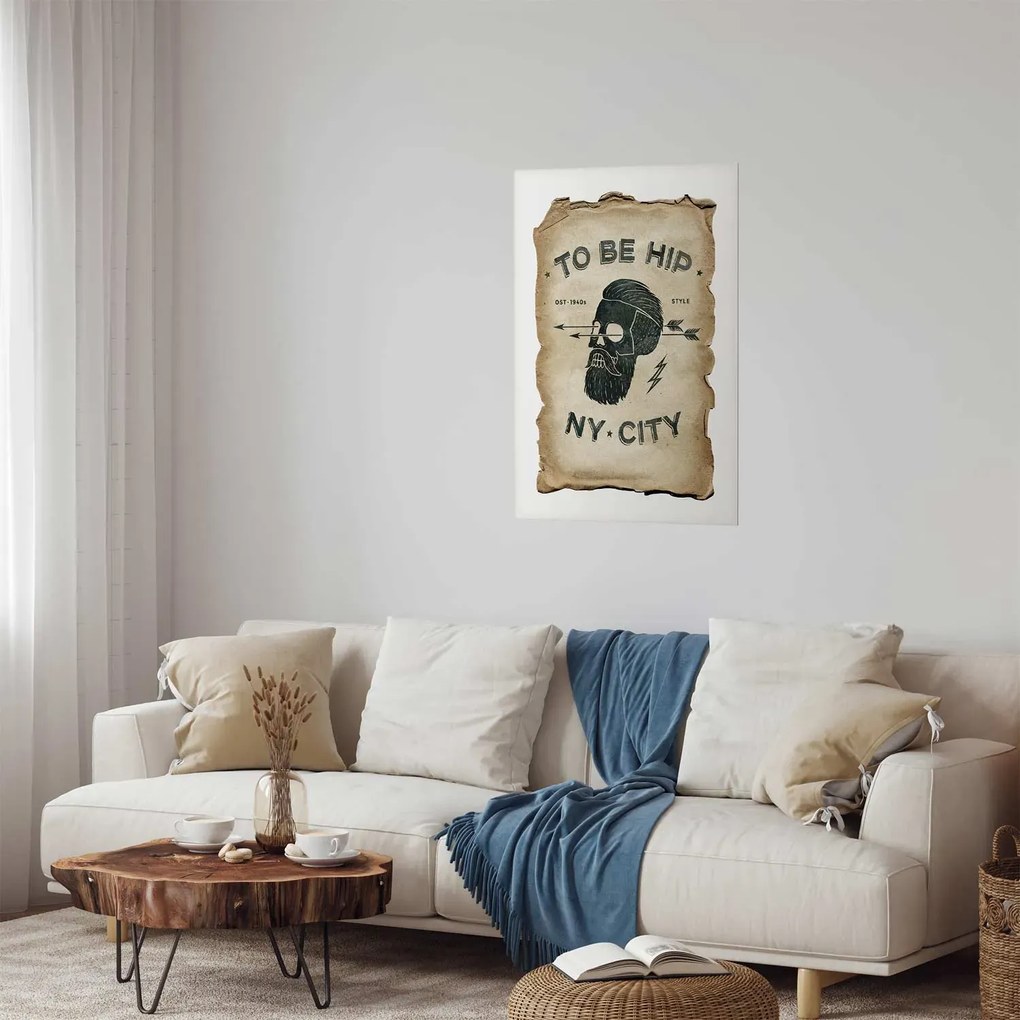 Plakat To be hip 29,7x42 cm bez ramy z marginesem ARTGEIST B