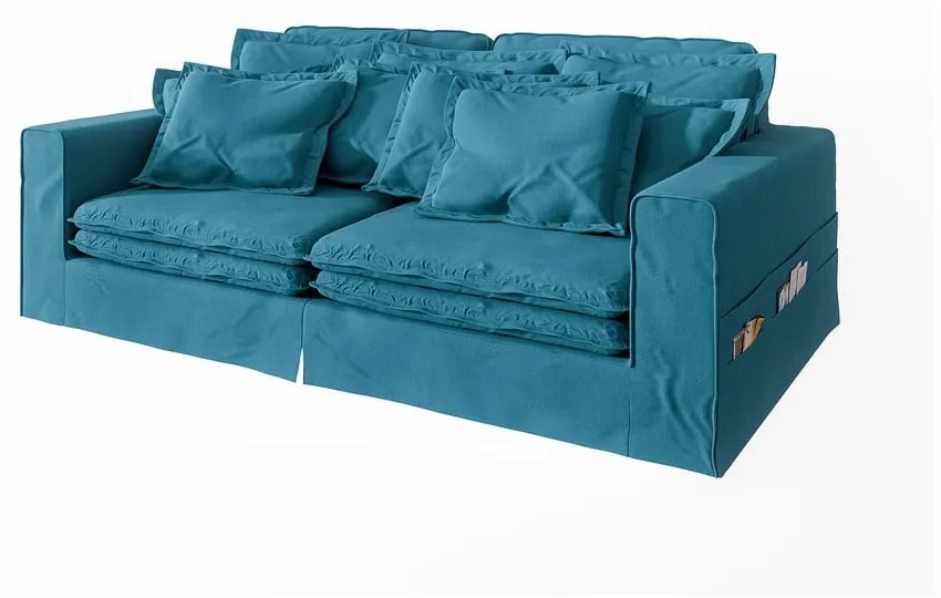 Jasnoniebieska sofa 236 cm Nora – Ropez