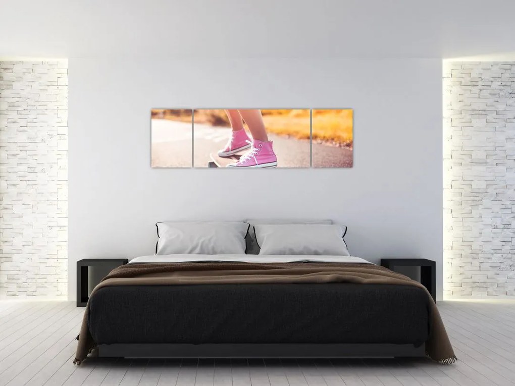Obraz deskorolki (170x50 cm)