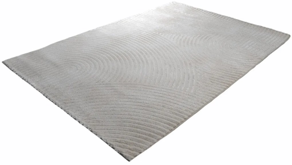 Dywan nowoczesny 3D Anett geometria beżowy 160 cm x 230 cm