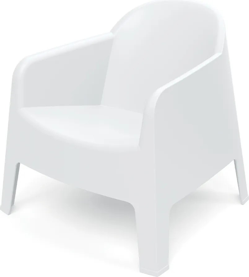 Plastikowy fotel do ogrodu Milane