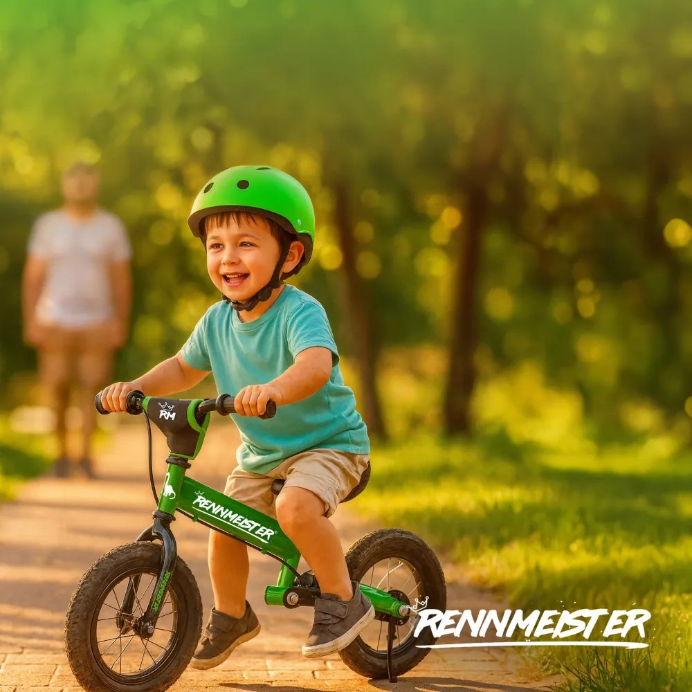 Rowerek biegowy QUIDO, od 3 lat, zielona Rennmeister