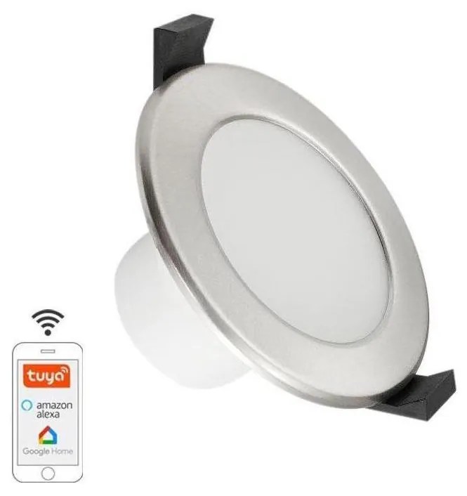 LED Ściemnialne oświetlenie łazienki LED/7W/230V 3000K-6500K Wi-Fi Tuya IP44