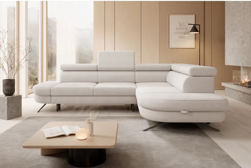 Narożnik OTIS L Prawostronny Regulowane Zagłówki WERSAL