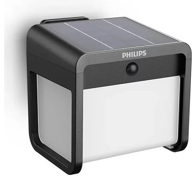 Philips LED Solarna lampa ścienna EZRA LED/1,8W/3,7V 3000K IP44