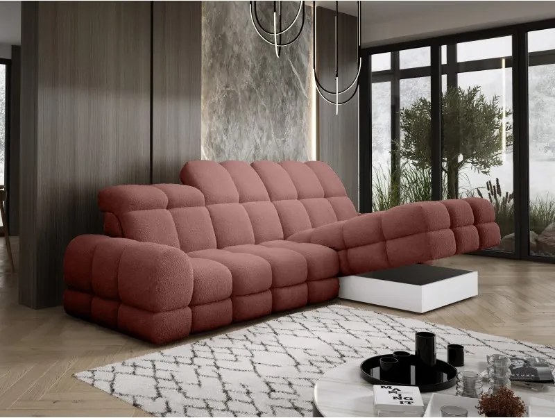 Narożnik TOLLO MINI S Prawostronny Elektryczna regulacja Bubble 09 WERSAL