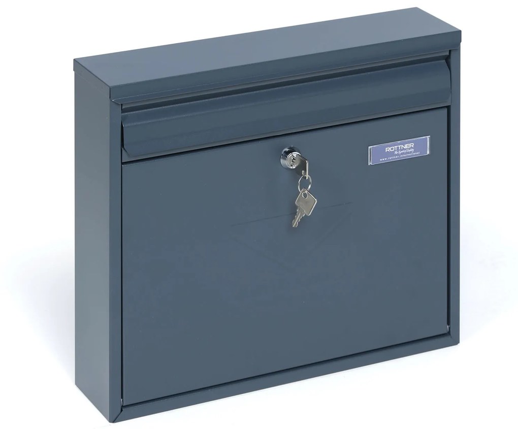 Skrzynka pocztowa odpowiednia do montażu TERAMO, antracytowa