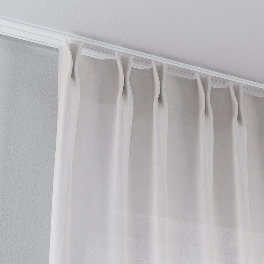 Firana na haczykach flex podwójnych