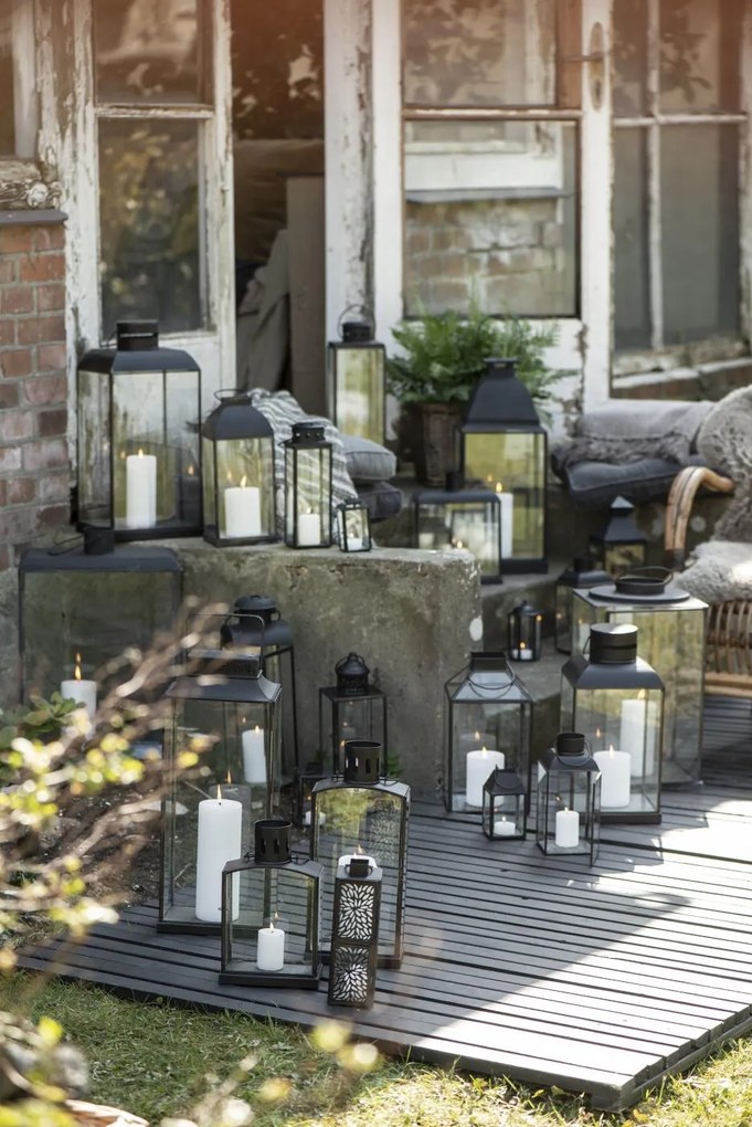 PROMOCJA Szklana latarnia zewnętrzna NORR II. jakość