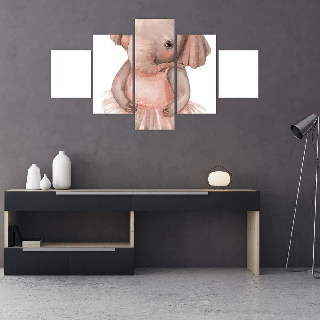 Obraz - Zwierzątko akwarelowe N⁰5 (125x70 cm)