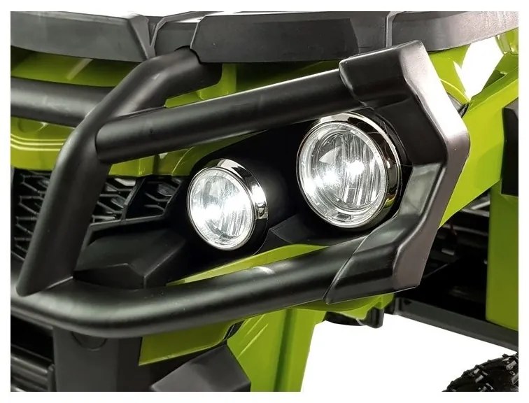 Quad na akumulator bdm0906 pompowane koła zielony