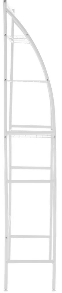 Regał nad pralką VIMERA, biały