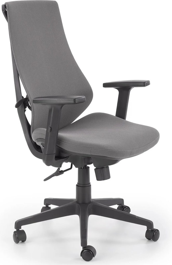 Obrotowe krzesło biurowe z regulacjami i podparciem lędźwiowym Rubio