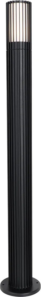 Inteligentny słupek oświetleniowy zewnętrzny czarny 80 cm IP44 z Zigbee GU10 - Boris