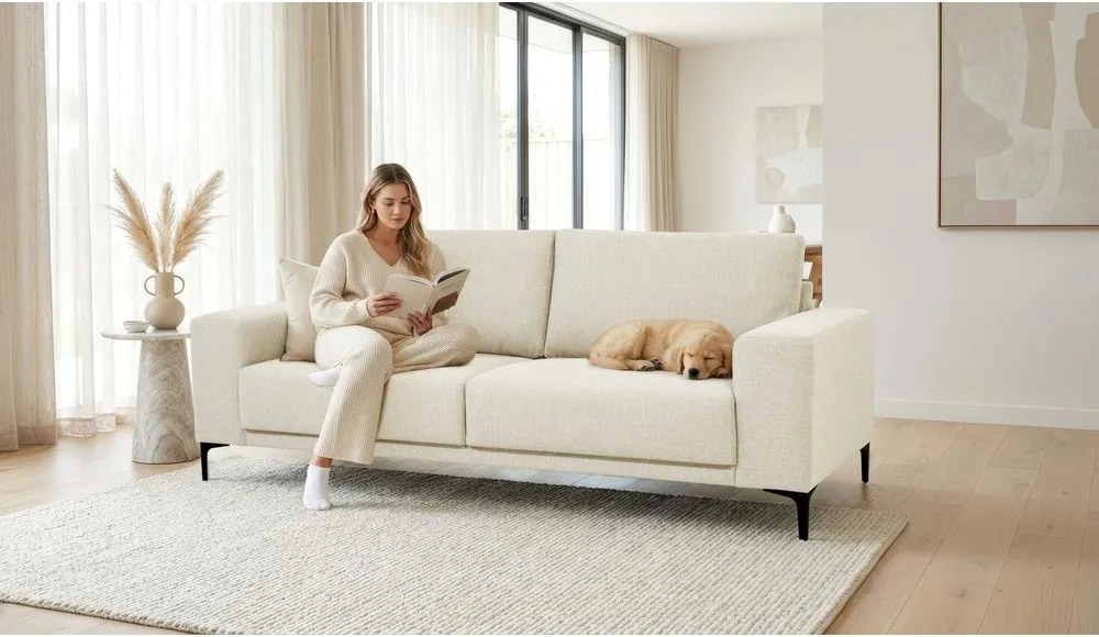 Beżowa sofa 224 cm Chile – Scandic