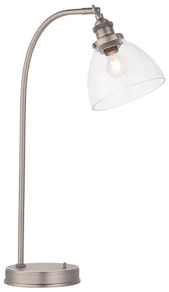 Endon 91740 - Lampa stołowa HANSEN 1xE14/40W/230V matowy chrom