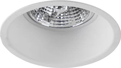 Zestaw 6 nowoczesnych reflektorów wpuszczanych białych AR70 - Dept