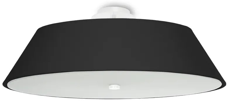 Czarny elegancki plafon sufitowy 60 cm - EX666-Aksel