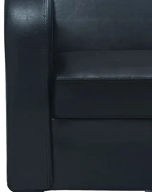 Dwuosobowa sofa Atlas 2X - czarna