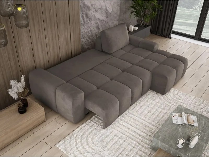 Narożnik MAILO funkcja spania DL z pojemnikiem SALVADOR 04 WERSAL