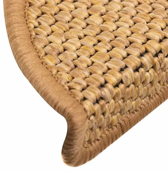 Klasyczne złote nakładki na schody 15 sztuk R9-P90