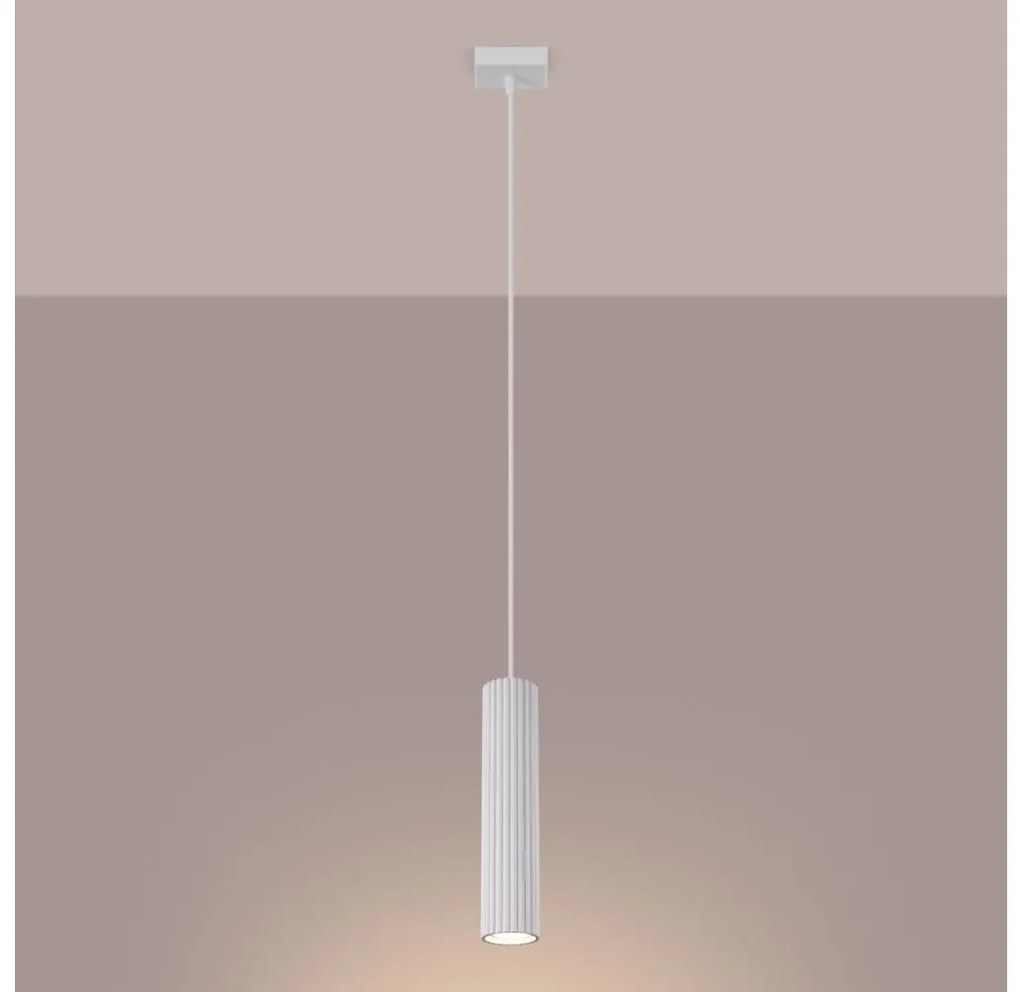 Brilagi - Żyrandol na lince CRESTO 1xGU10/10W/230V biały