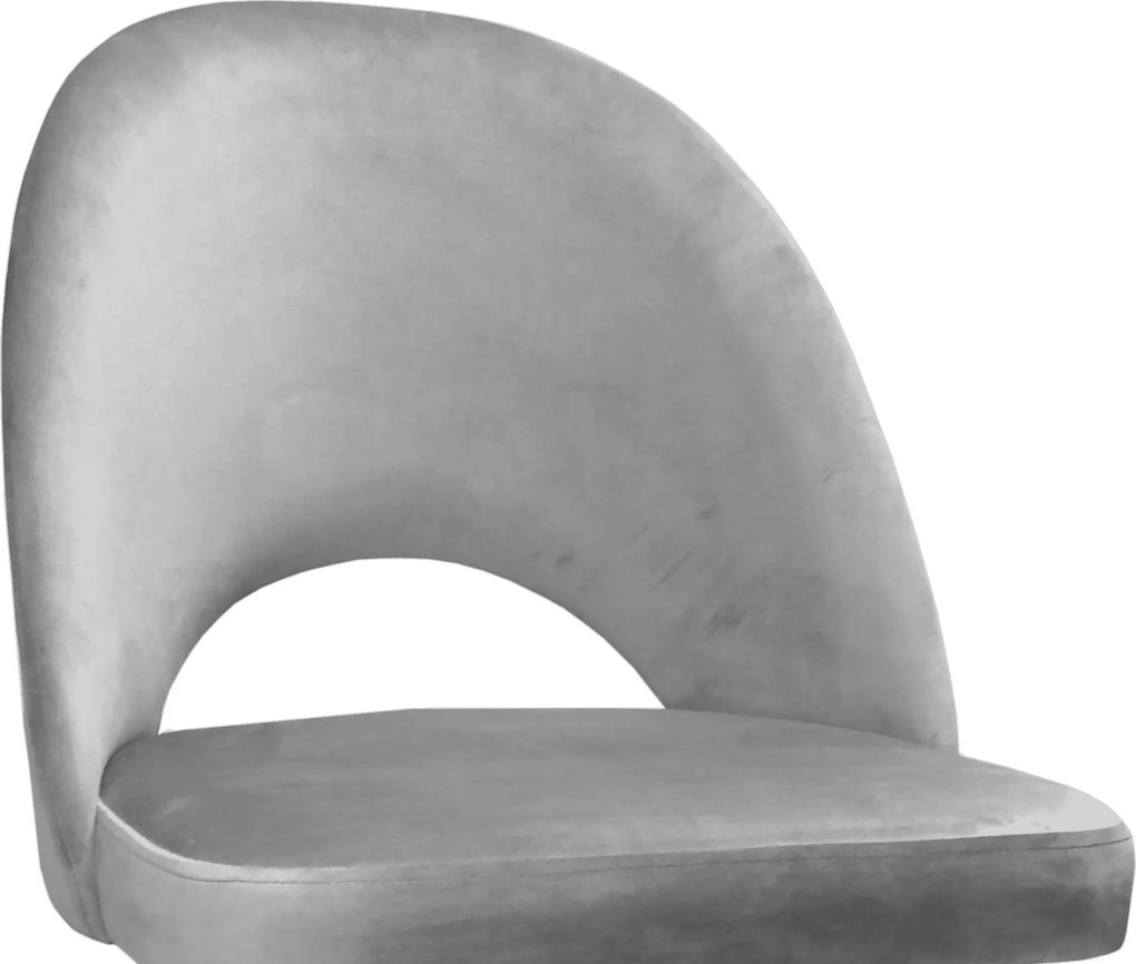 Fotel obrotowy POLO tkanina Welur krzesło biurowe ergonomiczne do biurka : Kolor Stelaża - Chrom, Kolor tkaniny - VELVET - MG17, Typ siedziska - Siedzisko obrotowe 360°, Typ tkaniny - Velvet