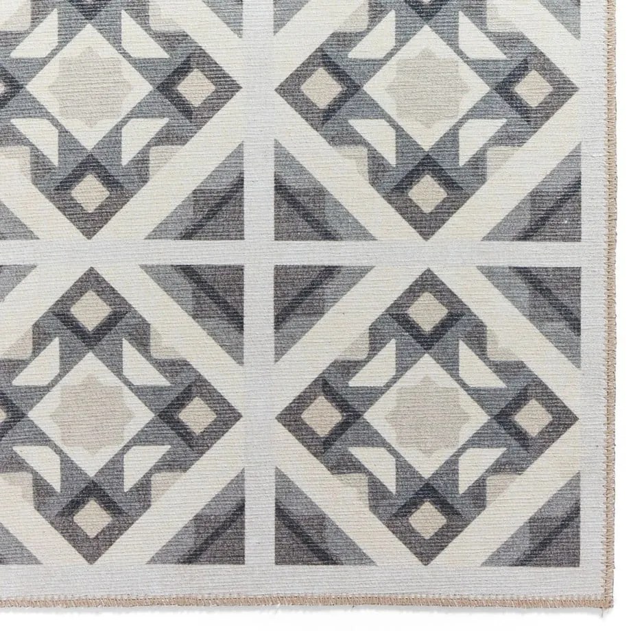 Szary chodnik odpowiedni do prania 61x170 cm Victoria Beige – Think Rugs