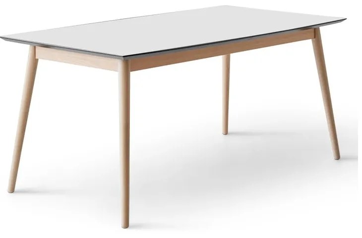 Rozkładany stół z białym blatem 90x165 cm Meza – Hammel Furniture