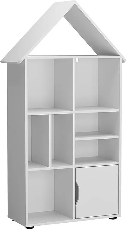 Półka dla dzieci biały 71x32.1x148.4 estell