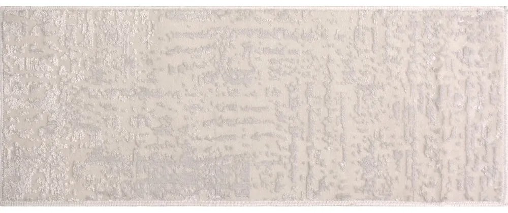 Kremowe bawełniane dywaniki na schody zestaw 16 szt. 25x65 cm Milano Beyaz – Vitaus