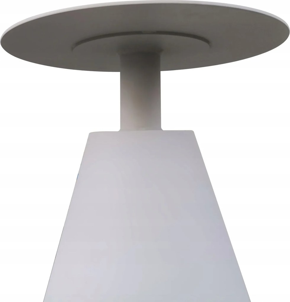 Stolik ogrodowy aluminiowy okrągły 40x40x50 cm lekki odporny taras balkon