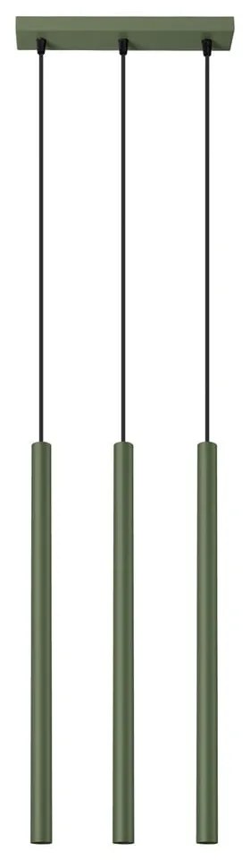 Zielona lampa wisząca ø 19,5 cm Fideus – Nice Lamps