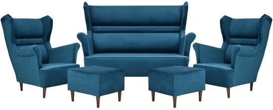 Zestaw wypoczynkowy sofa + 2 fotele Family Meble - DOSTĘPNY OD RĘKI
