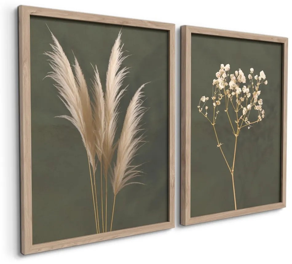 Obrazy zestaw 2 szt. 30x40 cm Boho – Styler