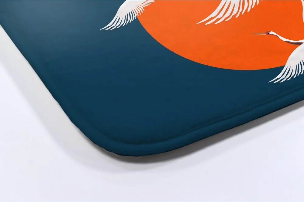 Antypoślizgowy dywanik łazienkowy Antypoślizgowy dywanik łazienkowy Japoński Żuraw