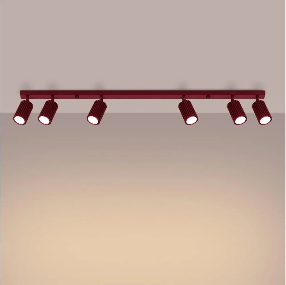Brilagi - Oprawa punktowa LED CRESTO 6xGU10/10W/230V bordowa
