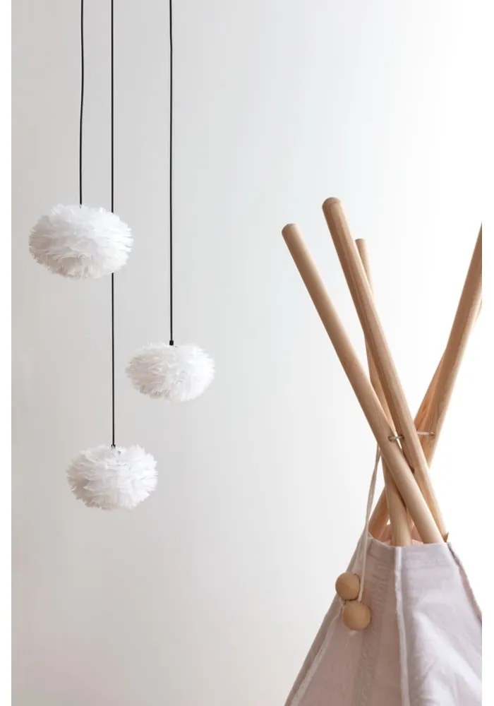 Czarna lampa wisząca Rosette mini – UMAGE