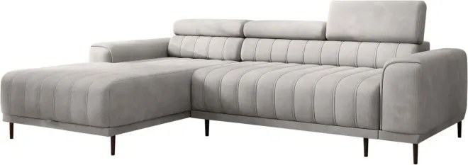 Narożnik CALDO S/MINI Lewostronny z funkcją spania wolnostojąca w tkaninie RUN AGAIN 80 WERSAL