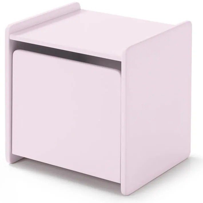Różowa szafka nocna Vipack Kiddy